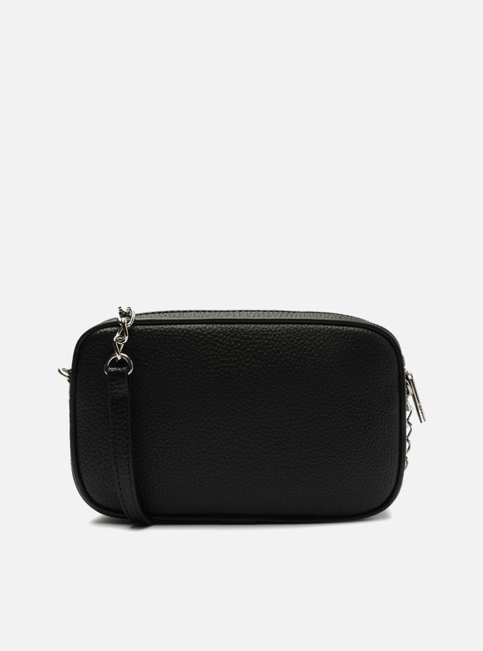 Bolsa Tiracolo Preta Pequena Corrente Basic