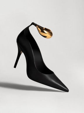 Bolsa Tiracolo Preta Pequena Corrente Basic