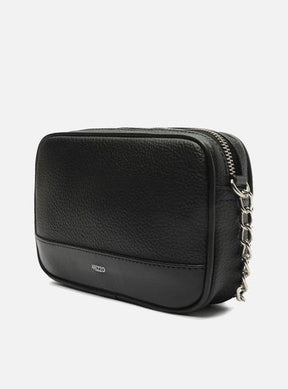 Bolsa Tiracolo Preta Pequena Corrente Basic