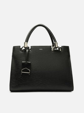 Bolsa Tote Preta Emily Grande