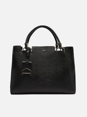 Bolsa Tote Preta Emily Grande