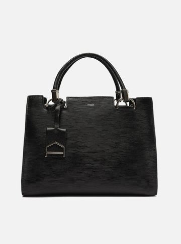 Bolsa Tote Preta Emily Grande