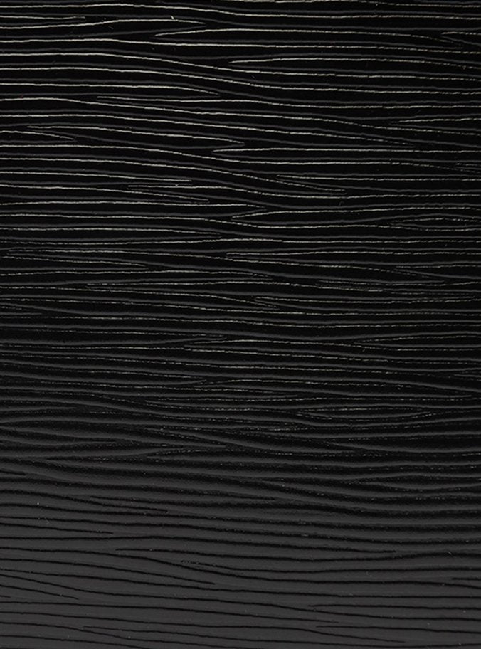 Bolsa Tote Preta Couro Abbraccio Média