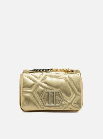 Bolsa Tiracolo Branca Couro Emma Sporty Média