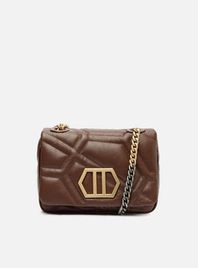 Bolsa Tiracolo Branca Couro Emma Sporty Média