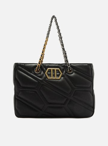 Bolsa Shopping Preta Grande Básica