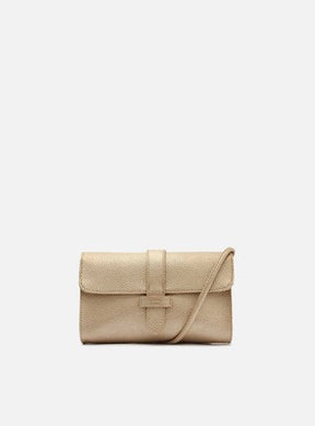 Bolsa Tiracolo Dourada Betina Pequena