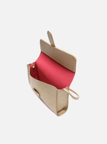 Bolsa Tiracolo Dourada Betina Pequena