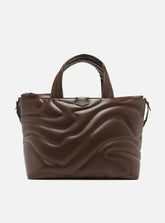 Bolsa Tote Marrom Waves Grande