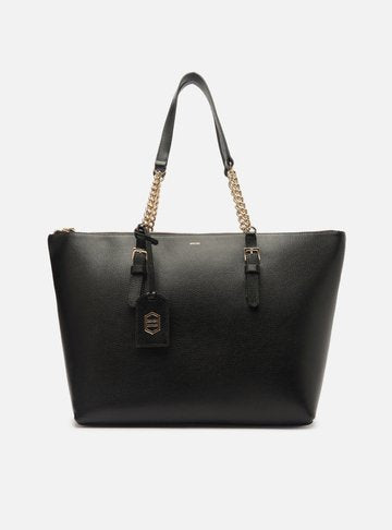 Bolsa Shopping Preta Grande Básica