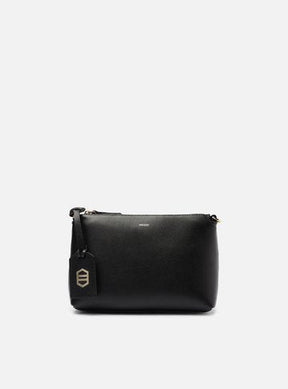 Bolsa Tiracolo Preta Pequena Corrente Basic