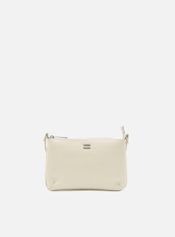 Bolsa Tiracolo Off-White Couro Francine Pequena Panacota