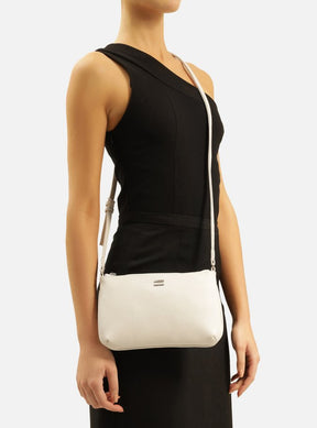 Bolsa Tiracolo Off-White Morgana Pequena