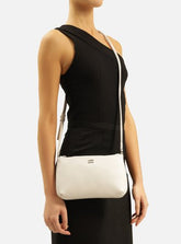 Bolsa Tiracolo Off-White Morgana Pequena