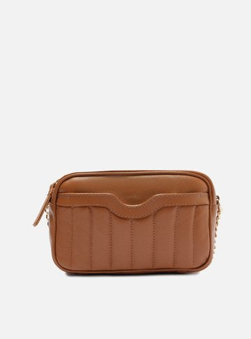 Bolsa Tiracolo Off-White Couro Francine Pequena Panacota