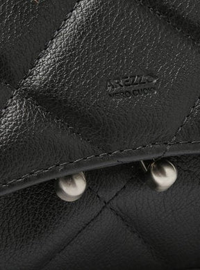 Bolsa Tiracolo Preta Couro Mizz Pequena