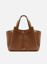 Bolsa Tote Marrom Grande Bag Charm