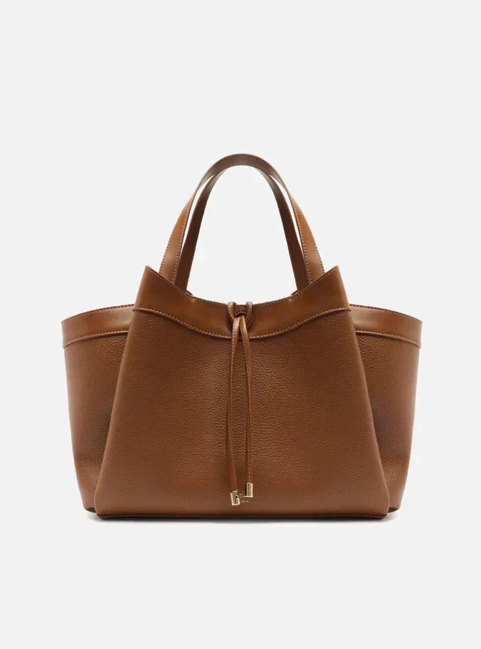 Bolsa Tote Marrom Grande Bag Charm