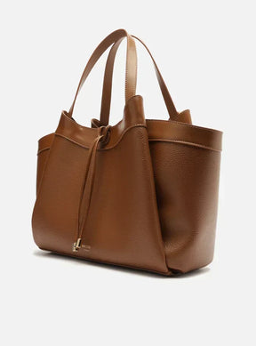 Bolsa Tote Marrom Grande Bag Charm