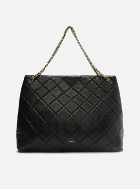 Bolsa Tote Preta Emily Grande