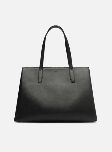 Bolsa Shopping Preta Grande Básica