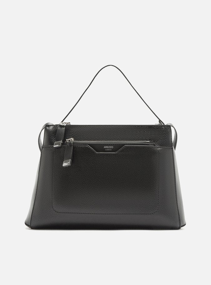 Bolsa Tote Preta Emily Grande