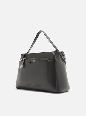 Bolsa Tote Preta Emily Grande