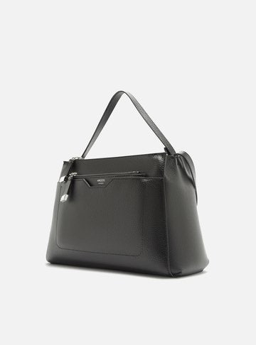 Bolsa Tote Preta Emily Grande