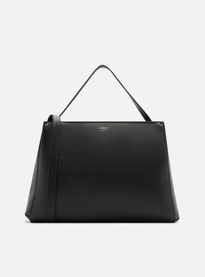 Bolsa Tote Preta Emily Grande