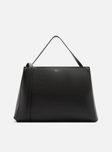 Bolsa Tote Preta Emily Grande