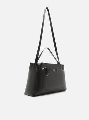 Bolsa Tote Preta Emily Grande