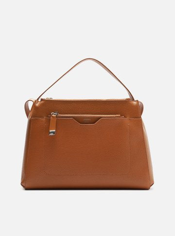 Bolsa Tote Preta Emily Grande