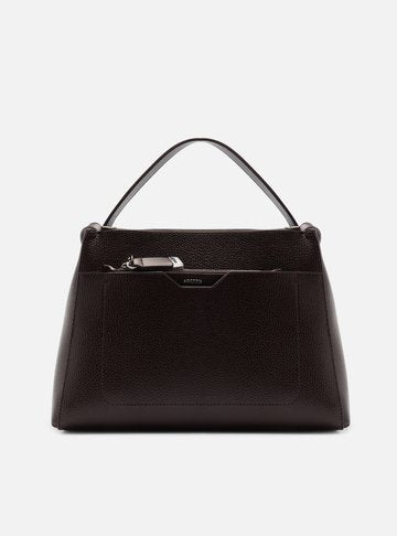 Bolsa Tote Preta Emily Grande