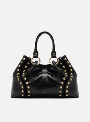 Bolsa Tote Preta Emily Grande