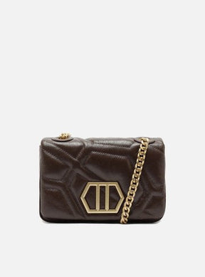 Bolsa Tiracolo Branca Couro Emma Sporty Média