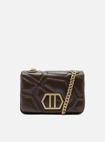 Bolsa Tiracolo Branca Couro Emma Sporty Média