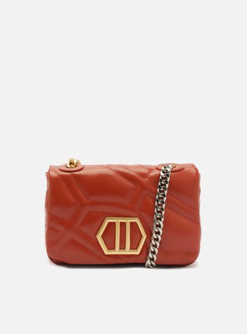 Bolsa Tiracolo Branca Couro Emma Sporty Média