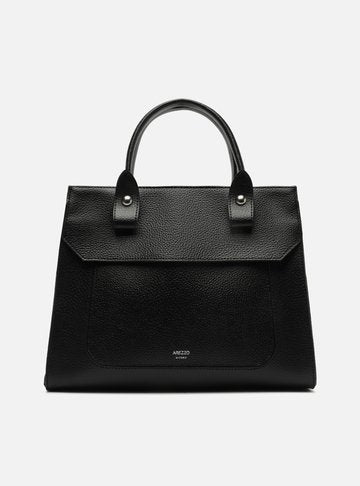 Bolsa Tote Preta Emily Grande